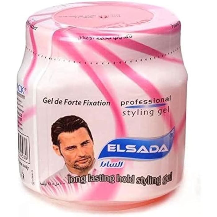 El Sada Professional Hair Gel Pink For Unisex - 1000Ml - Image 1